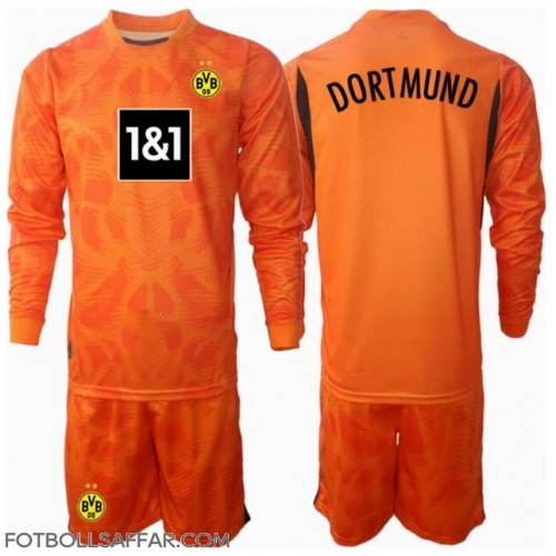 Borussia Dortmund Målvakt Tredje Dräkt Barn 2024-25 Långärmad (+ Korta byxor)
